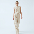 Conjunto de chaleco elegante