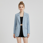 Chaqueta informal holgada de estilo coreano