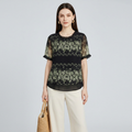 Camisa estampada de moda