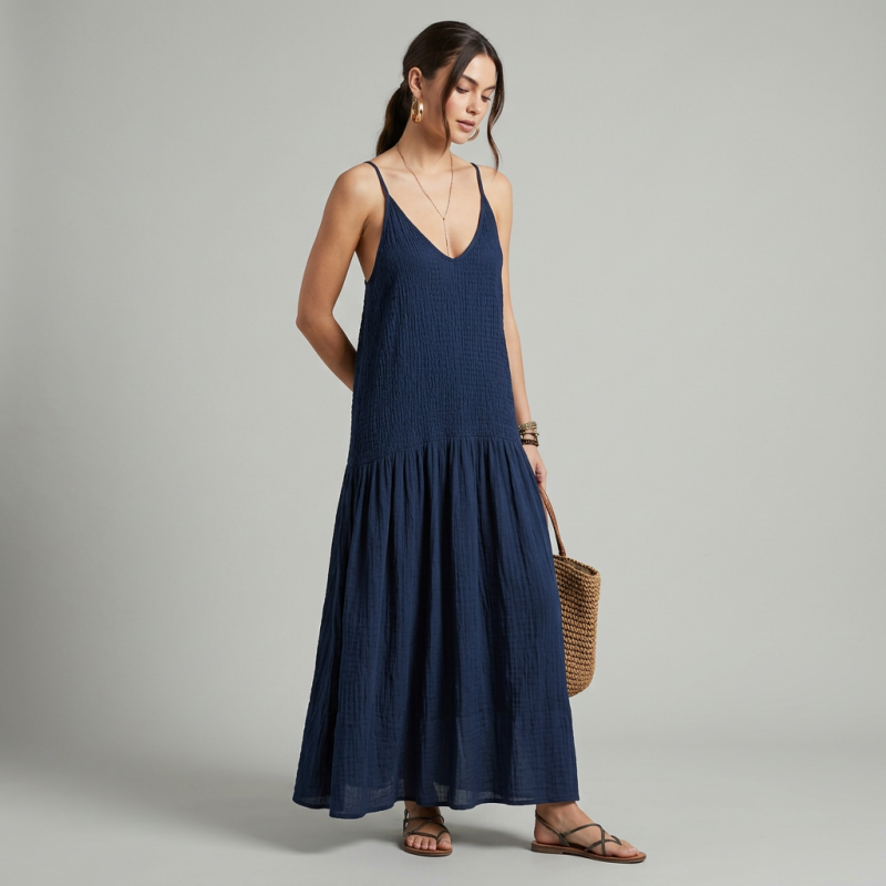 vestido sin espalda