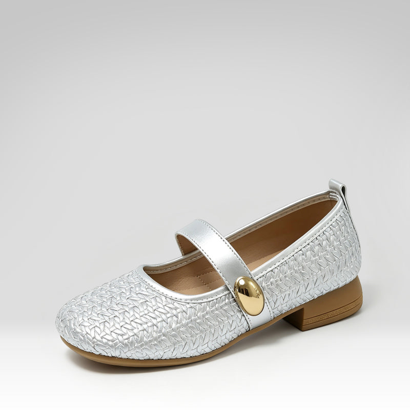 zapatos de malla calada