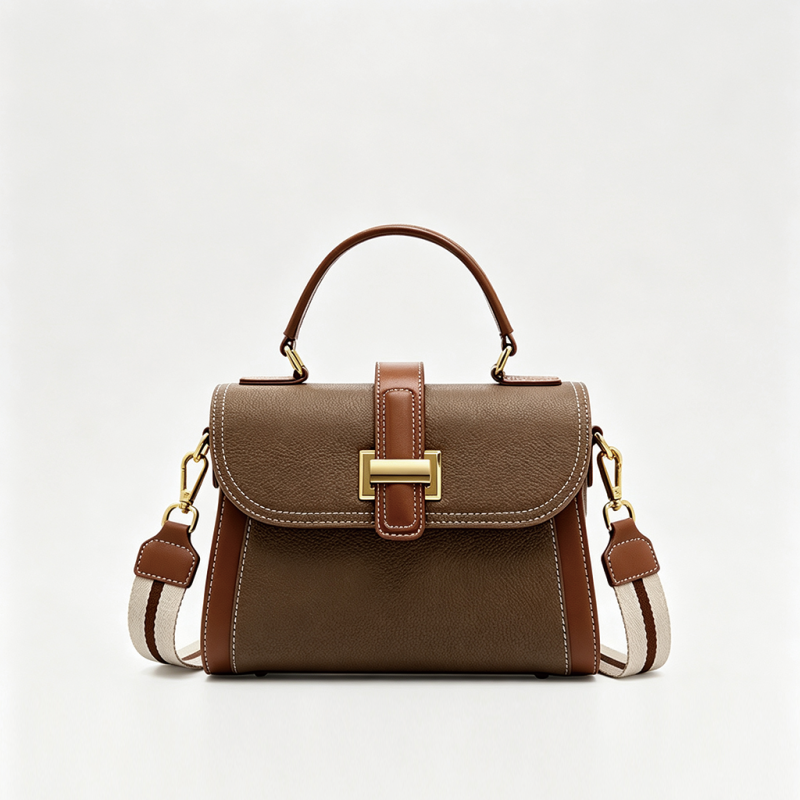 Bolso de lujo con bloques de color