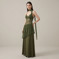 Vestido largo retro estilo Mori