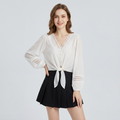 Camisa francesa de encaje