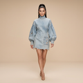 Vestido vaquero rasgado