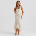 Vestido ajustado sin mangas