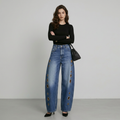 Pantalones vaqueros de pierna ancha