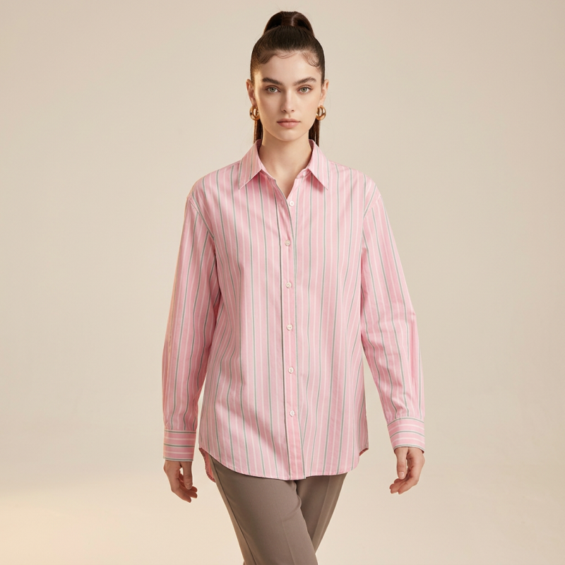 Camisa informal a rayas