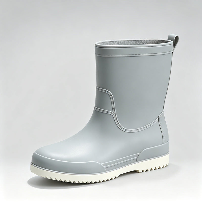 Botas de lluvia hasta media pantorrilla