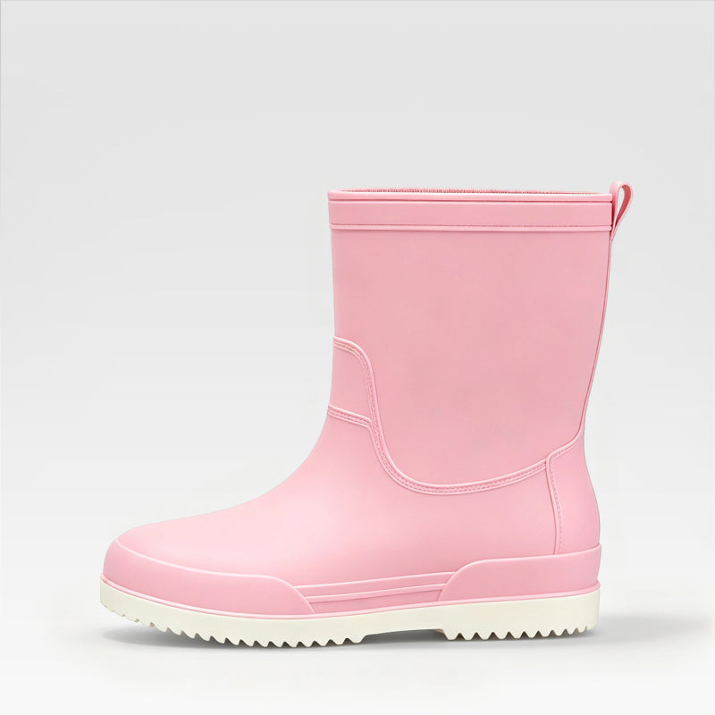 Botas de lluvia hasta media pantorrilla